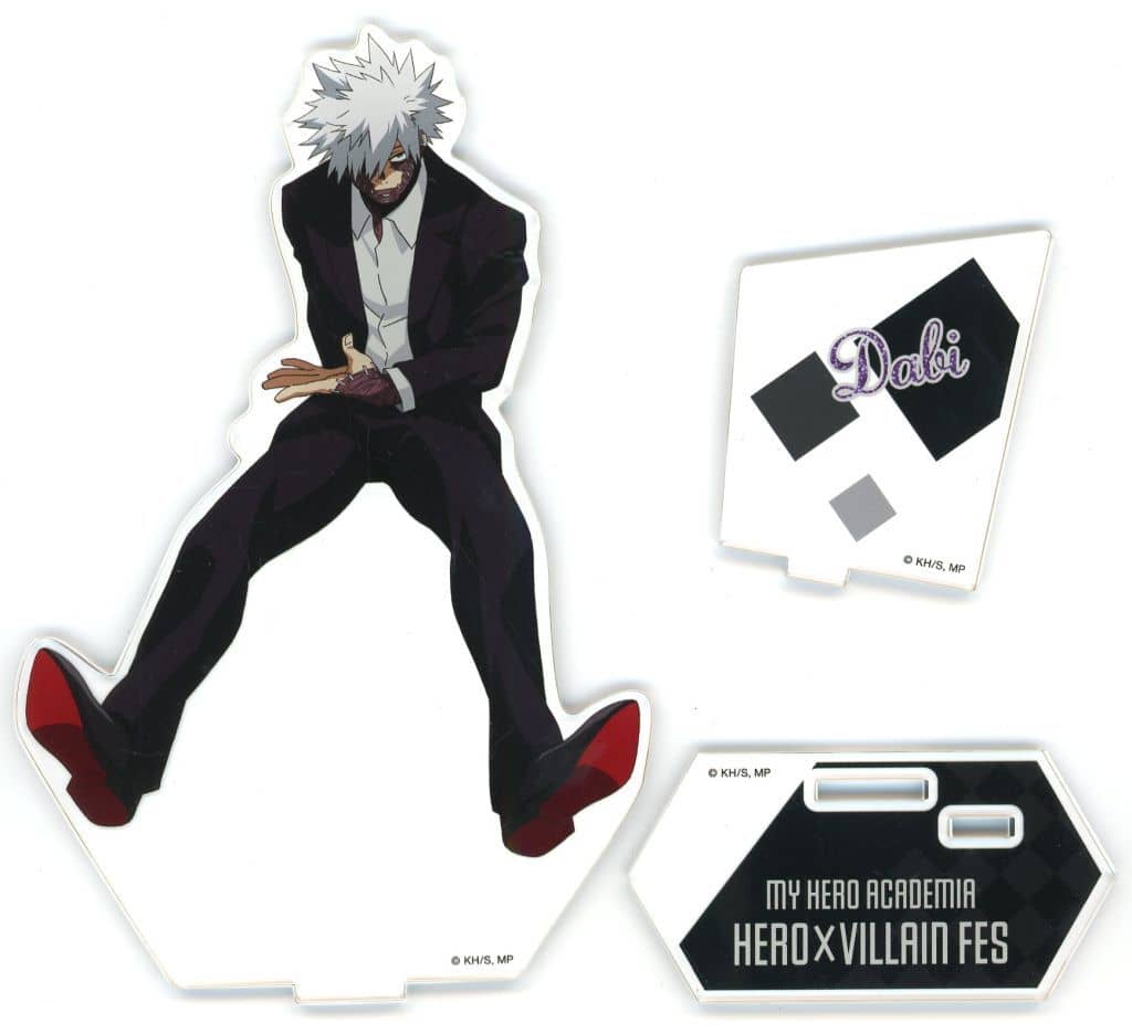 Dabi Acrylic Stand - My Hero Academia HERO×VILLAIN FES. Event Illustration - Toho - Pre-owned (Approx. 105 x 159 x 3 mm)