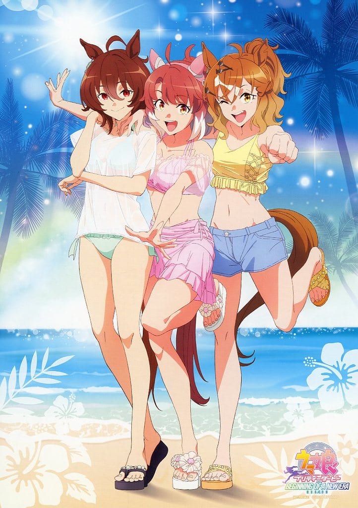 Dantsu Flame, Agnes Tachyon & Jungle Pocket A4 Illustration Board — TOHO animation STORE Blu-ray Bonus (Toho, A4)