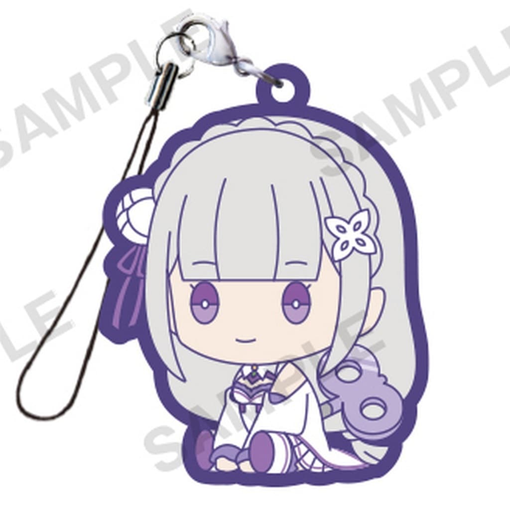 Emilia:ZERO -Starting Life in Another World- Rubber Strap