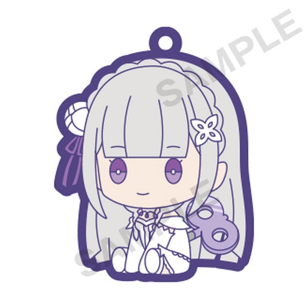 Emilia Bridal Outfit Ver. Re:ZERO Rubber Strap
