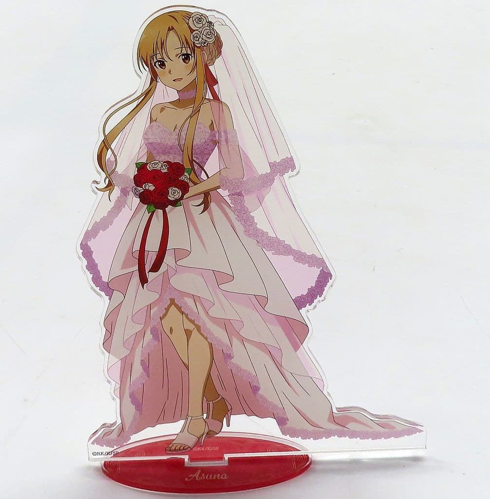 Asuna Yuuki Large Acrylic Stand Wedding Dress Ver. - Sword Art Online