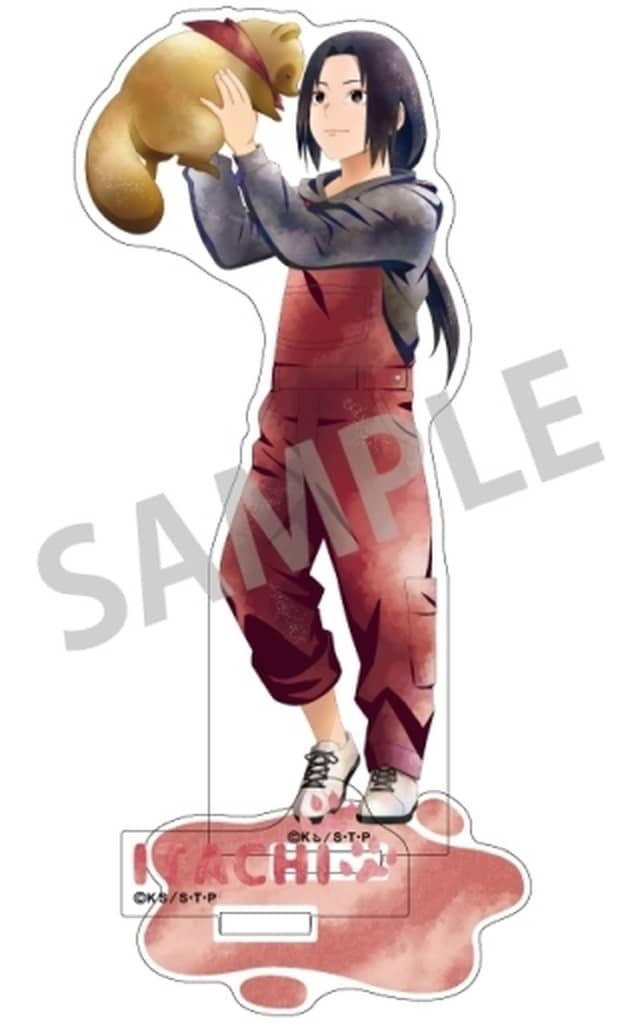 Itachi Uchiha (Child) Acrylic Stand - Kamio Japan KamiAni TOUCH x Animal - Naruto Shippuden - Approx. 160 x 102 x 3 mm (Pre-owned)
