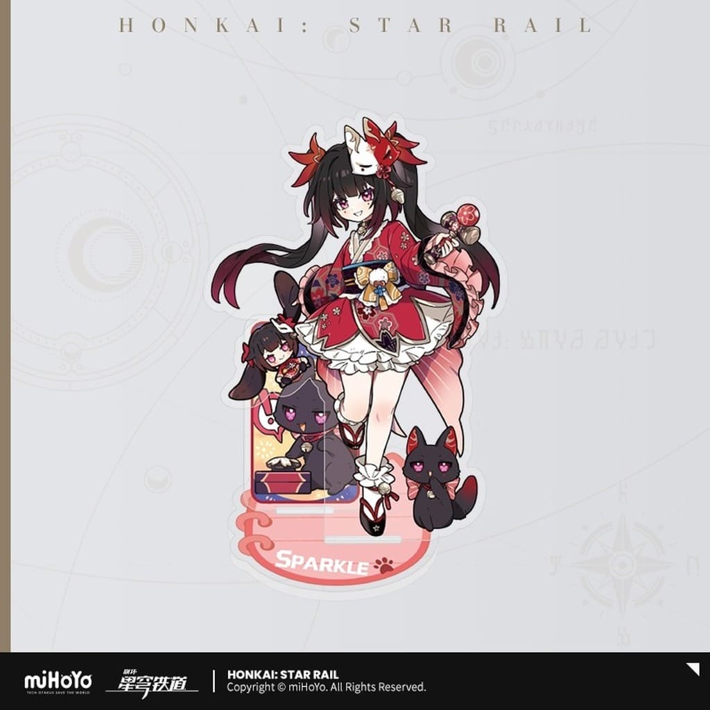 Sparkle Chibi Cat Series Acrylic Stand - Honkai: Star Rail