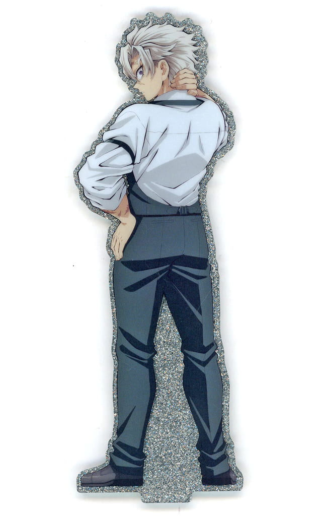 Sanemi Shinazugawa Double-Sided Acrylic Stand - Demon Slayer: Kimetsu no Yaiba × ufotable MOCKTAIL BAR GINZA (Approx. 42–67 mm) - Pre-owned