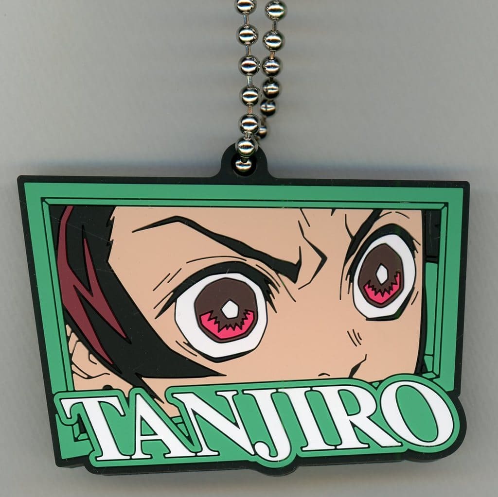 Tanjiro Kamado Thick Rubber Keychain - Demon Slayer: Kimetsu no Yaiba The Movie: Mugen Train Revival Screening Bonus