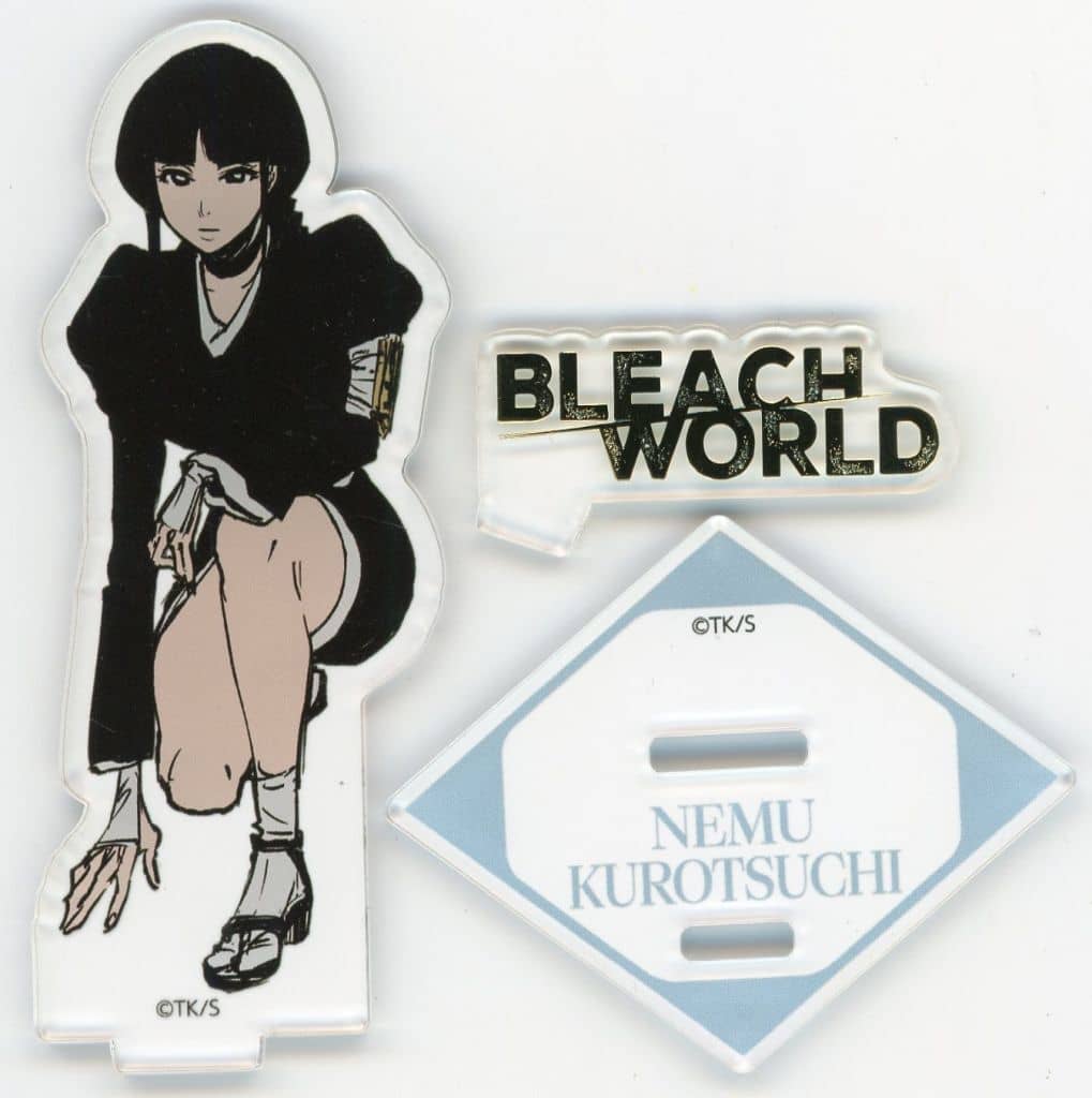 Nemu Kurotsuchi Foil Stamp Acrylic Stand - THE LOCUS OF BRAVE II ver. (BLEACH WORLD) - Bandai Namco Experience - Approx. 130 x 130 mm (Pre-owned)