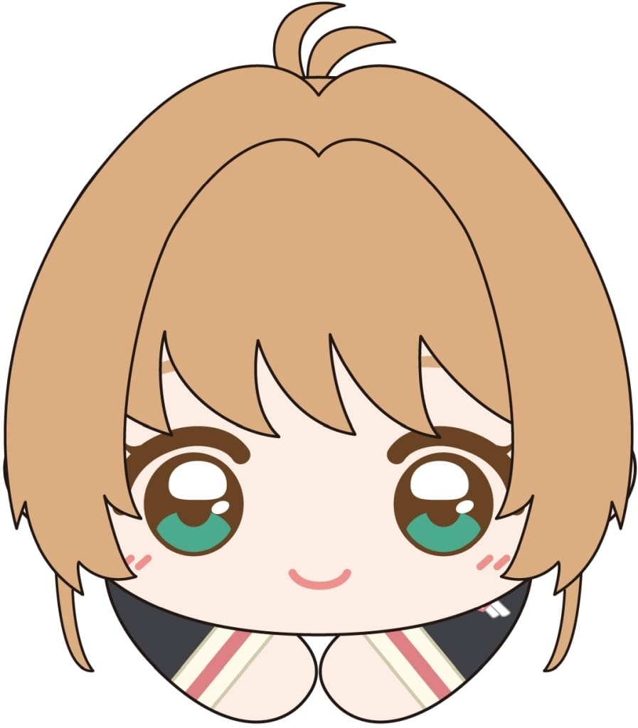 Sakura Kinomoto (School Uniform) Hug-Chara Collection Plush Keychain - Cardcaptor Sakura: Clear Card Arc - Approx. 90 mm (Max Limited) - Pre-owned