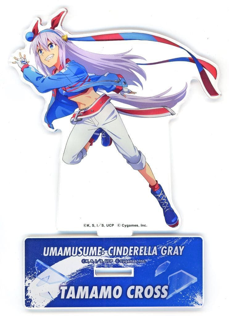 Tamamo Cross Acrylic Stand - TOPPA!!! BASE AKIBA × Umamusume: Cinderella Gray POP UP SHOP 1st R (Acrylic Stand, Pre-owned)