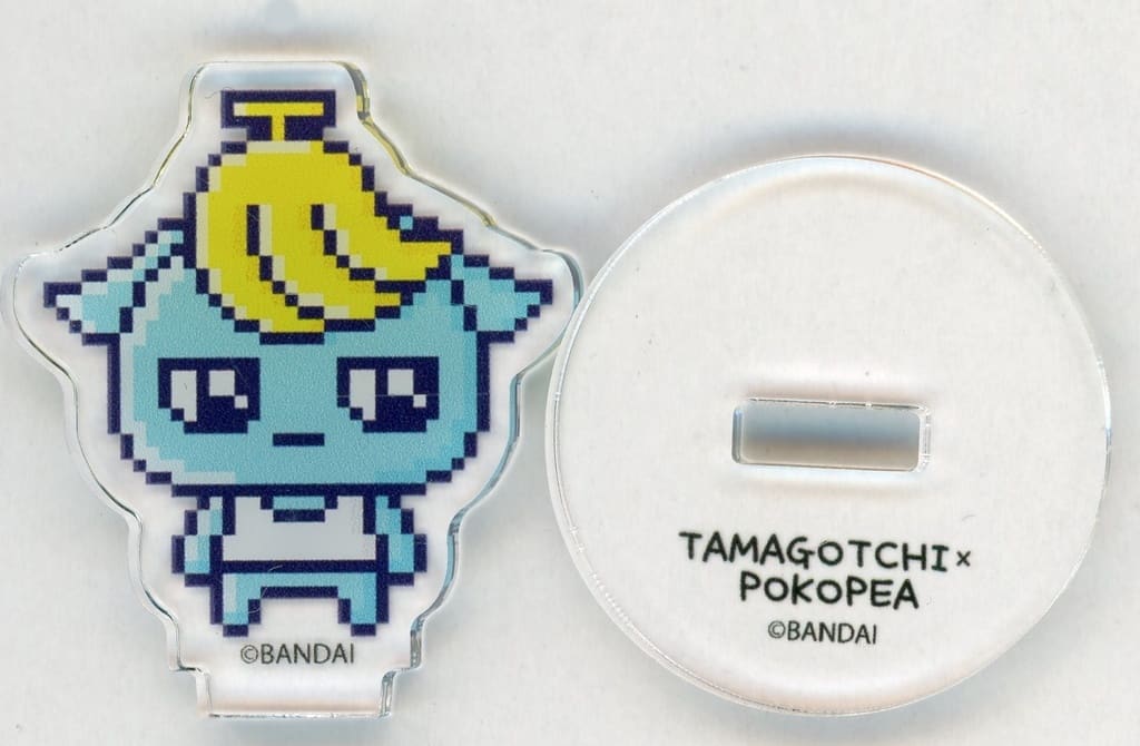 Maegami Banana-tchi Mini Acrylic Stand - TAMAGOTCHI × POKOPEA