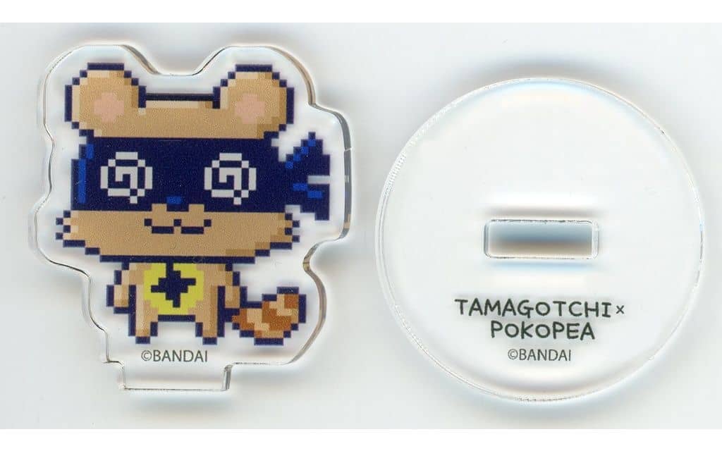 Tanuki Ninjatchi Mini Acrylic Stand - Tamagotchi × Pokopea