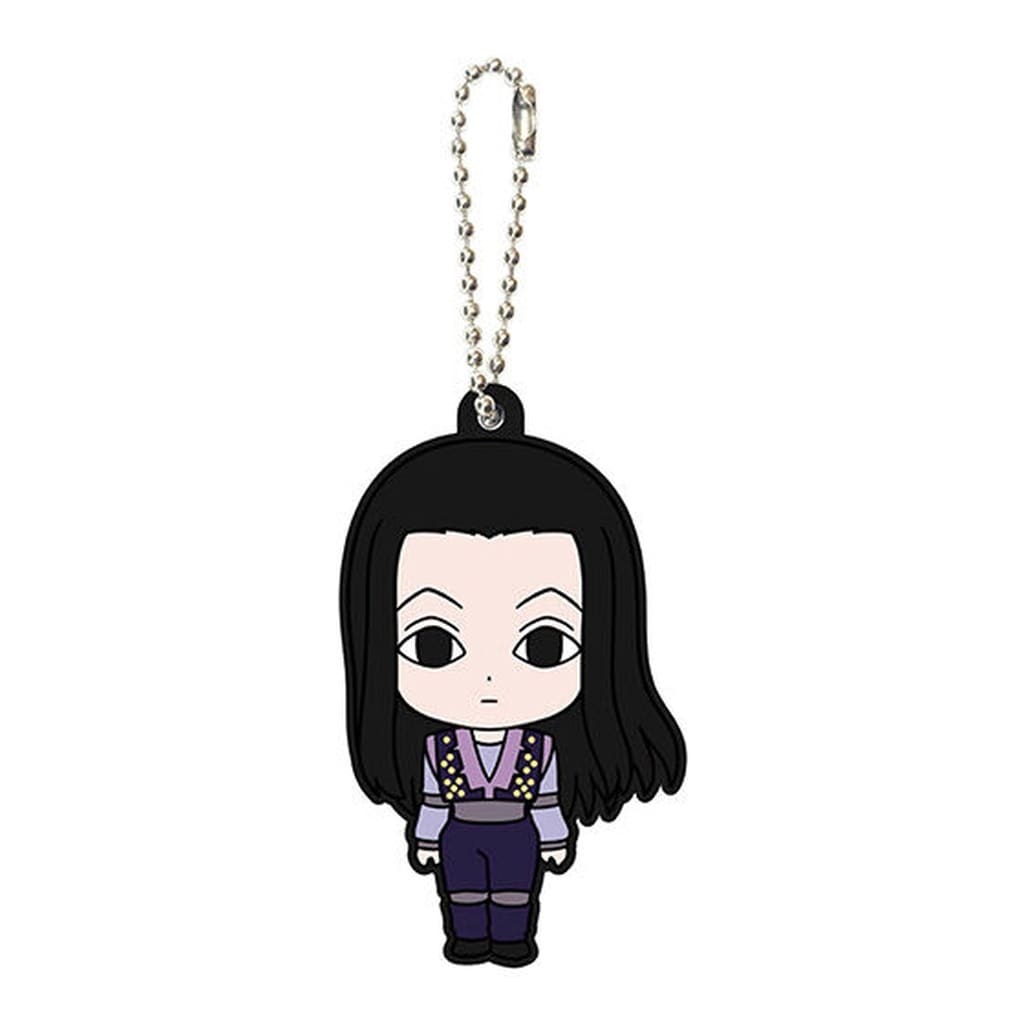Illumi Hunter x Hunter Capsule Rubber Mascot Vol. 6 Rubber Keychain by Bandai, Approx. 6 cm