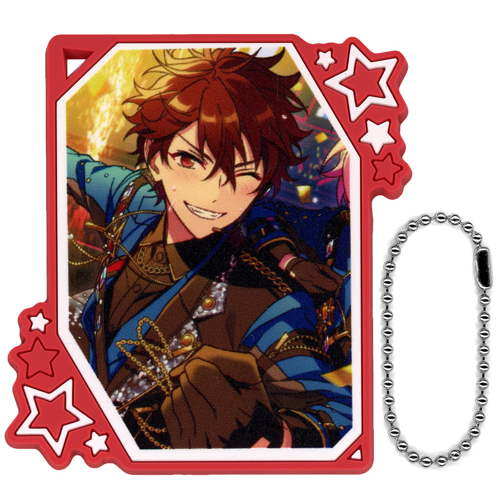 Chiaki Morisawa Rubber Keychain - SEGA Lucky Kuji Project SEKAI COLORFUL STAGE! feat. Hatsune Miku × Ensemble Stars!! E Prize (SEGA Fave, Approx. 7 cm)