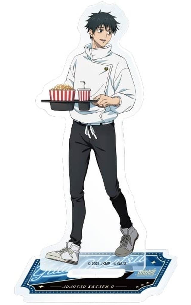 Yuta Okkotsu Acrylic Stand - Jujutsu Kaisen 0 Movie 'Movie Viewing' Illustration (Ensky) Approx. 153 x 62 x 3 mm, No. 1