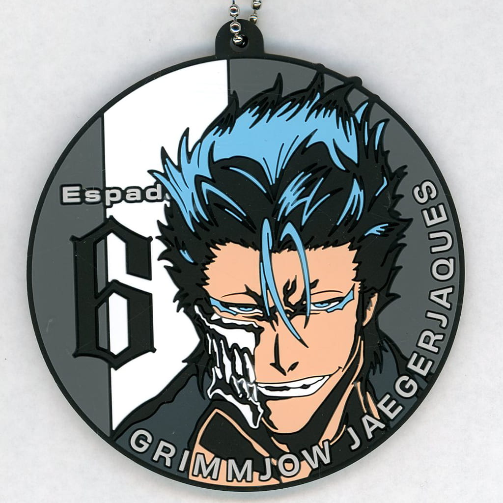 Grimmjow Jaegerjaquez (Number) Rubber Charm - BLEACH