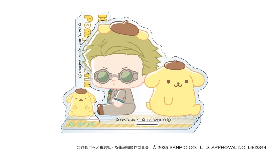 Kento Nanami × Pompompurin Acrylic Stand 2025 Ver. - Jujutsu Kaisen × Sanrio Characters (Approx. 115 x 155 mm, Toho)