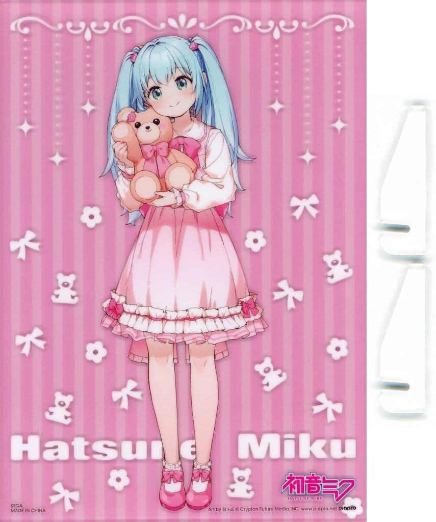 Hatsune Miku Visual Board "Conceptual series Ver.(EX)" by SEGA - 21cm - Used