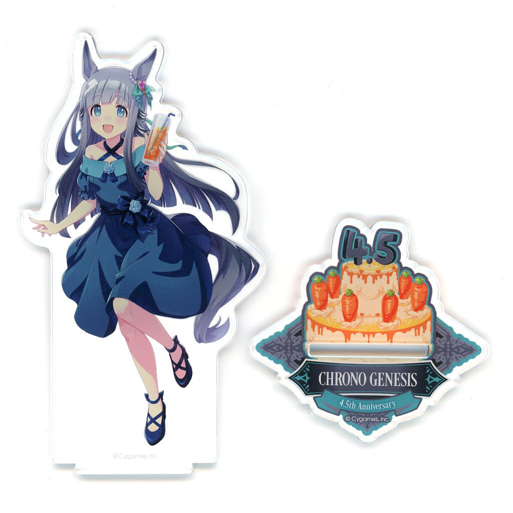 Chrono Genesis (4.5th Anniversary Ver.) Official Acrylic Stand - Umamusume Pretty Derby - Cygames - Pre-owned (Approx. 12.4 cm)