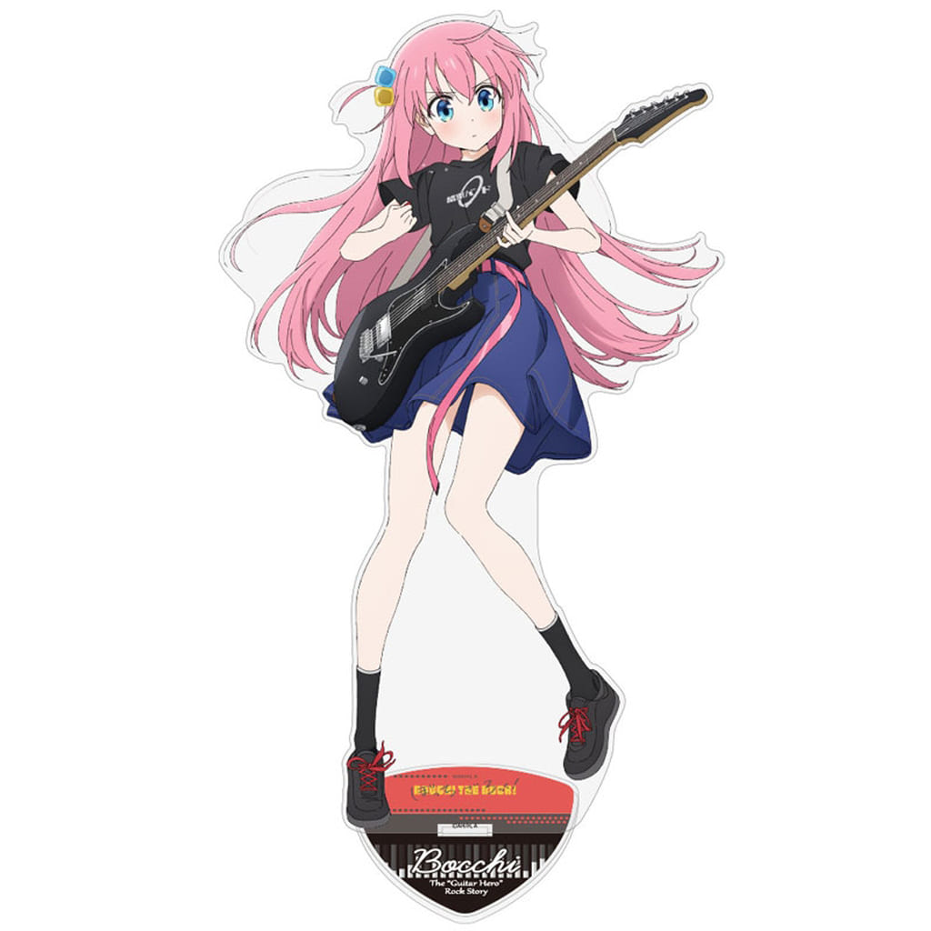 Hitori Gotoh Extra-Large Acrylic Stand Playing the Guitar Ver.