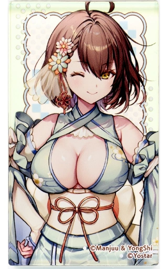 Azur Lane Japanese Style Acrylic Block C-03 Prize, Team Entertainment, Pre-owned