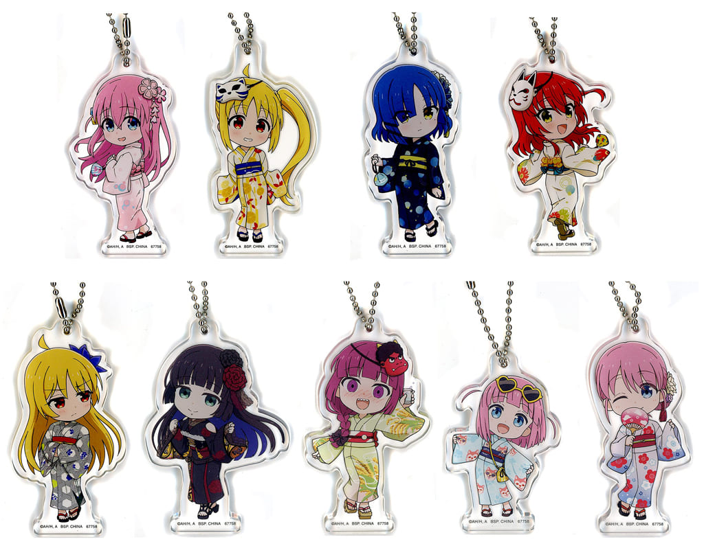 Bocchi the Rock! VOLUME 4 L Prize Acrylic Charm Set of 9
