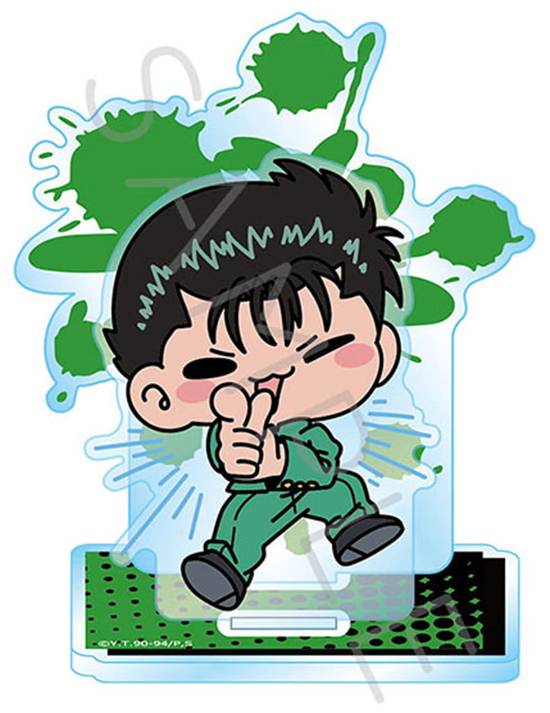 Yusuke Urameshi Acrylic Stand - Yu Yu Hakusho - Synq Innovation - Approx. 150 x 120 mm (Pre-owned)