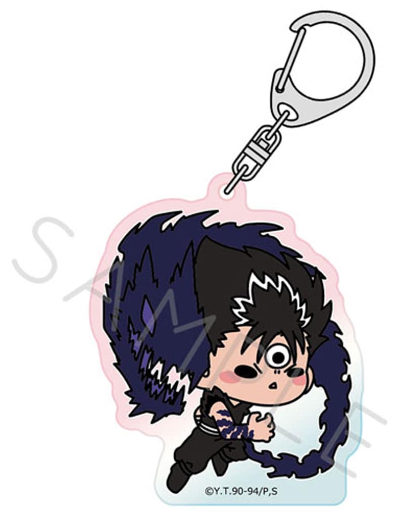 Hiei Acrylic Keychain ME. - Yu Yu Hakusho - Aurora Finish, Approx. 7 x 7 cm (Synq Innovation, Pre-owned)