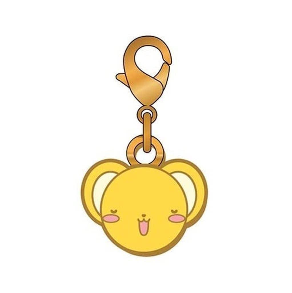 Kero-chan (B) Petit Charm Keychain - Cardcaptor Sakura - Hase-Pro / Bandai - Pre-owned - Approx. 16 x 16 x 2 mm, No. 2