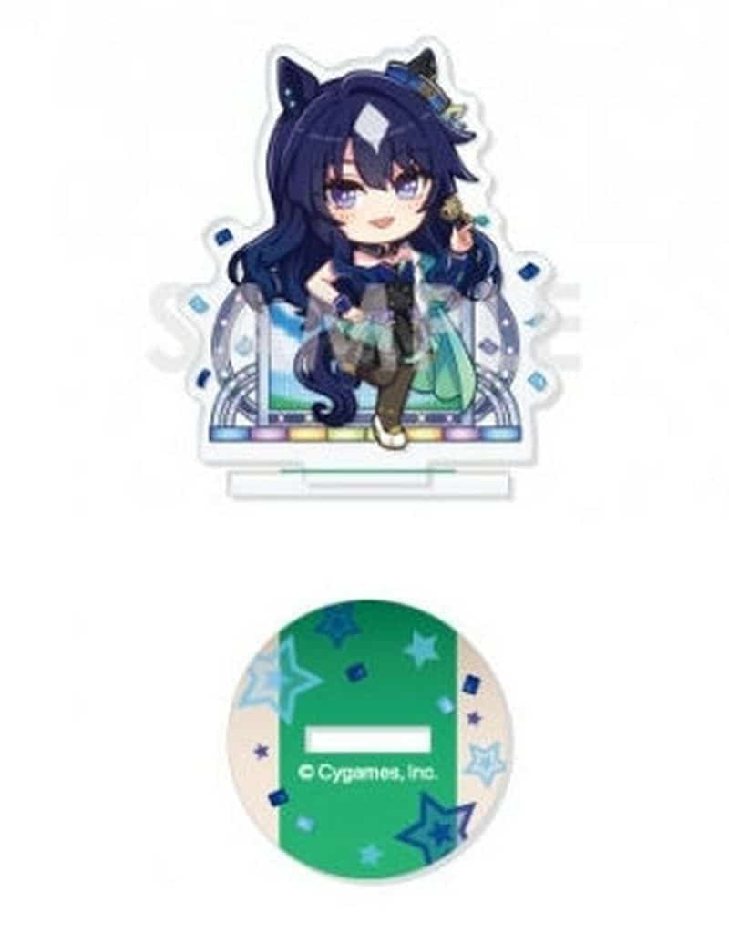 Verxina Acrylic Stand - Chara-fiyu "Umapyoi Densetsu" Vol.7 (Sol International, Approx. 75mm)