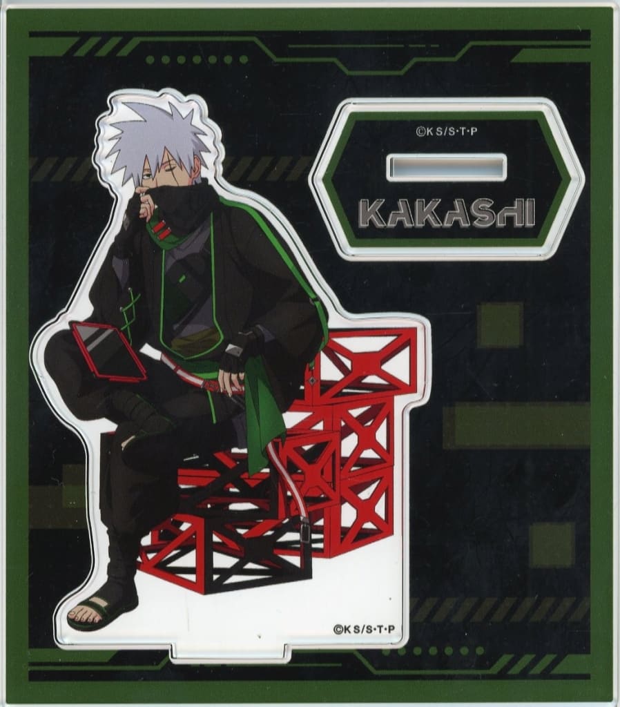 Kakashi Hatake Cyber Style Acrylic Stand - Naruto Shippuden × RED° TOKYO TOWER - Approx. 110 x 125 mm - Pre-owned