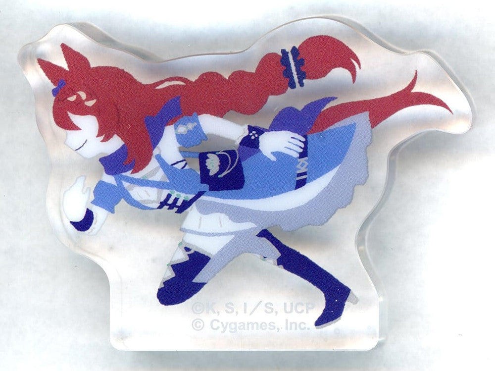 Super Creek Acrylic Figure Collection Yuru Palette - Umamusume: Cinderella Gray Acrylic Stand Approx. 6.5cm (Movic, Pre-owned)