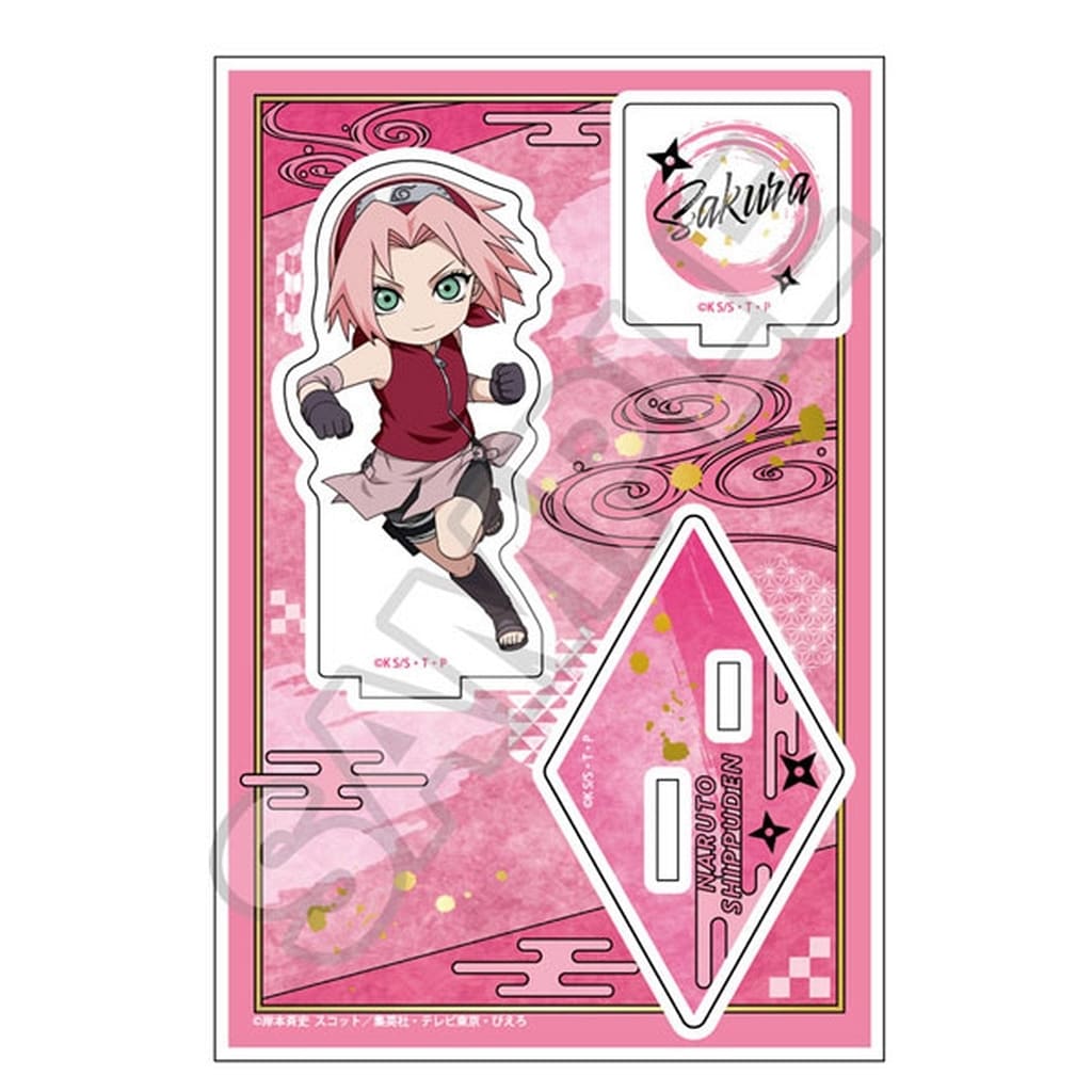 Sakura Haruno Acrylic Stand Jr. - Naruto Shippuden | GRANUP Approx. 150 x 100 x 3 mm (Pre-owned)