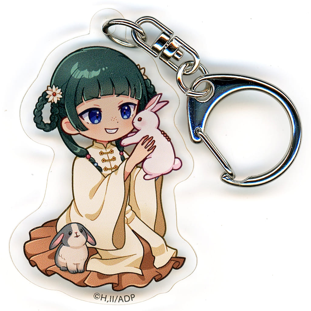 Maomao Mini Acrylic Keychain – Rabbit | The Apothecary Diaries