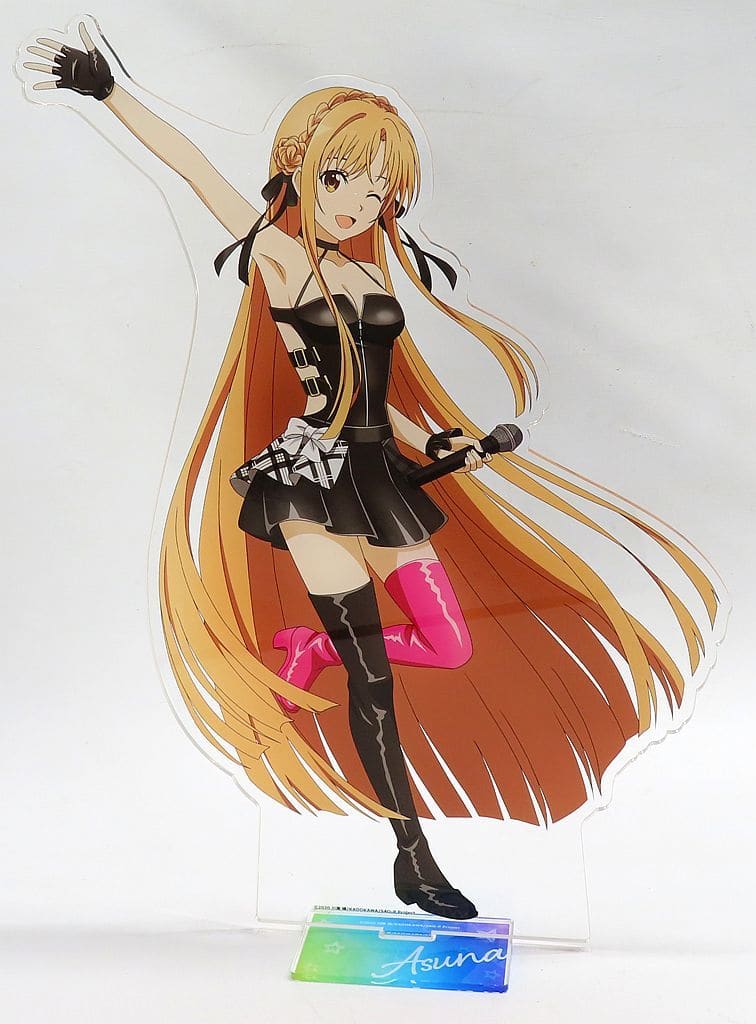 Asuna BIG Acrylic Stand - Sword Art Online x Karaoke no Tetsujin
