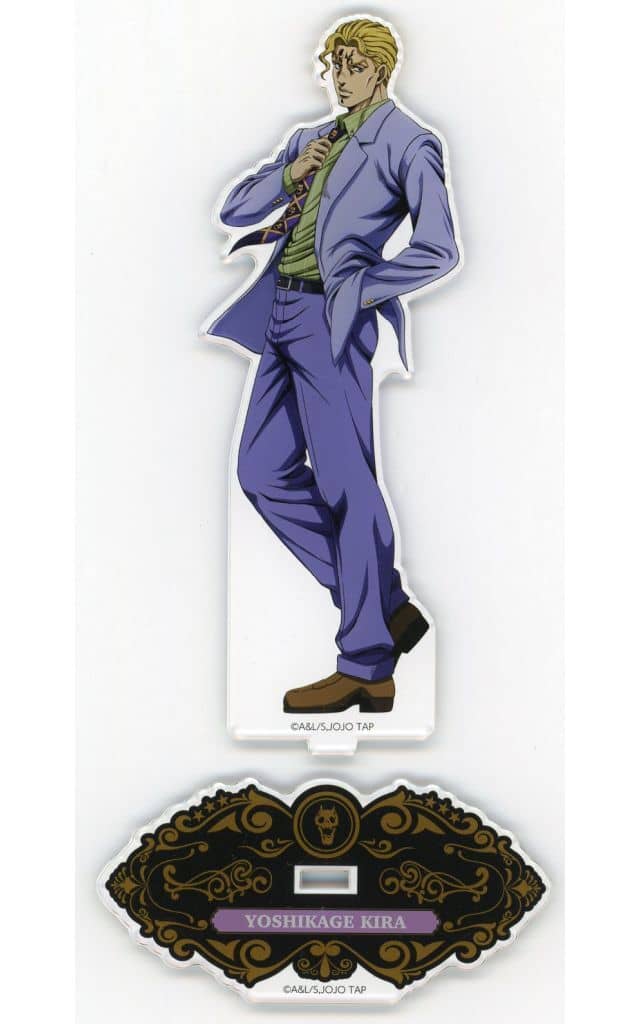Yoshikage Kira Acrylic Stand (Spiral Staircase) - JoJo's Bizarre Adventure THE★JOJO WORLD (Bandai Namco Experience)