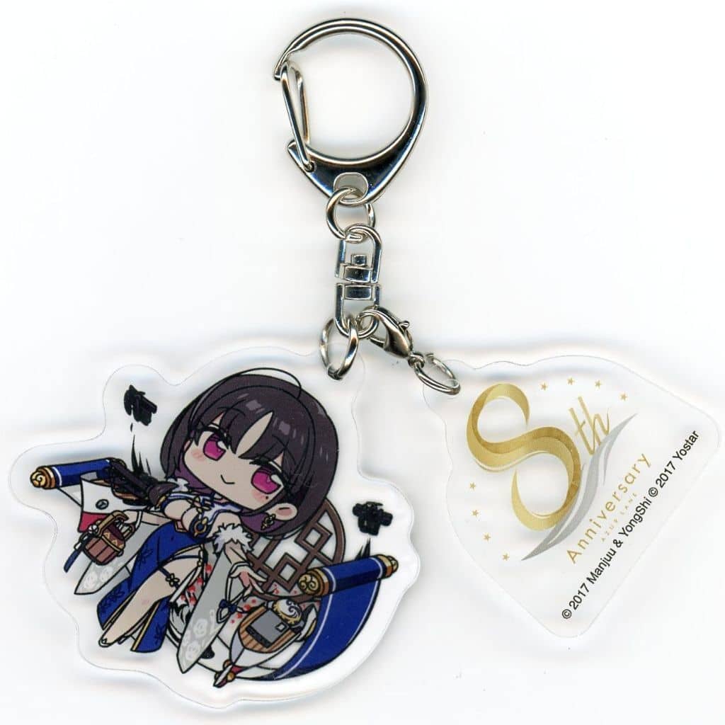 Azur Lane EXPO 8th Anniversary Acrylic Keychain, Approx. 70 x 70 mm, Yostar