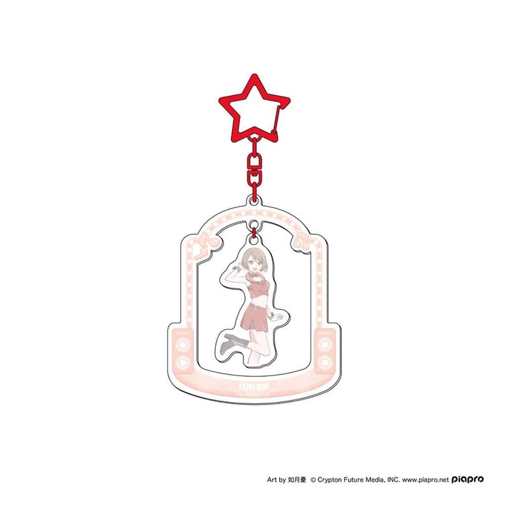 MEIKO Acrylic Keychain - Hatsune Miku / VOCALOID Design - Approx. 58 x 115 x 3 mm - Santan (Pre-owned)