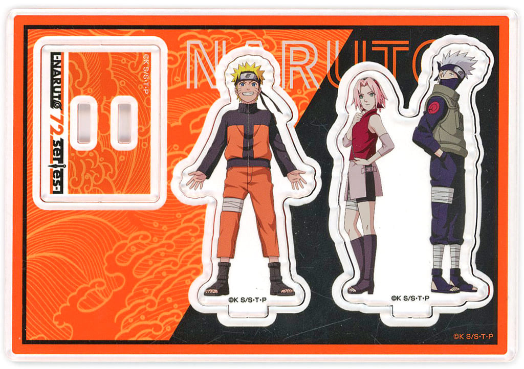 Naruto Shippuden Volume 28 Cover Illustration Acrylic Stand Collection - Hase-Pro / Bandai - Approx. 90 x 130 x 3 mm (Pre-owned)