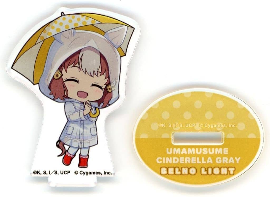 Belno Light Trading Mini Acrylic Stand - Umamusume: Cinderella Gray × Lawson Collaboration (Double Culture Partners) — 60×60mm Acrylic Figure