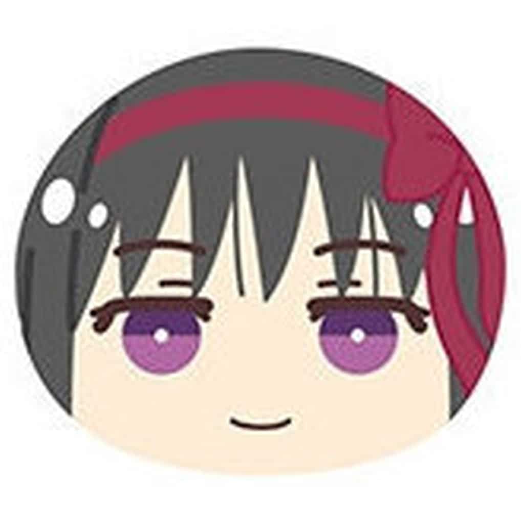 Akuma Homura Omamju Niginigi Mascot Plush - Puella Magi Madoka Magica - Ensky - 50×Approx. 50 x 70 x 50 mm (Pre-owned)
