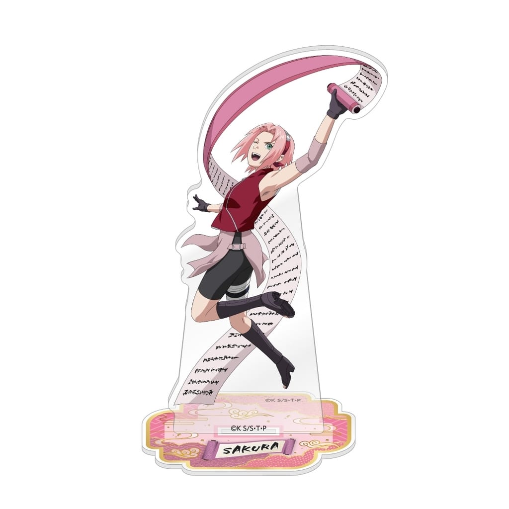 Sakura Haruno Acrylic Stand - Naruto Shippuden POP UP STORE Exclusive (Approx. 150 mm, Caravan, Pre-owned)