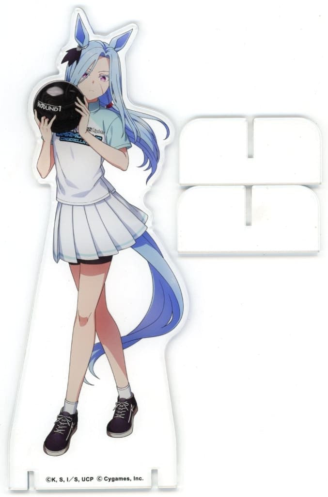 Ellerslie Pride BIG Acrylic Stand - Umamusume: Cinderella Gray × ROUND1 Amusement Exclusive (Approx. 25cm, Pre-owned)