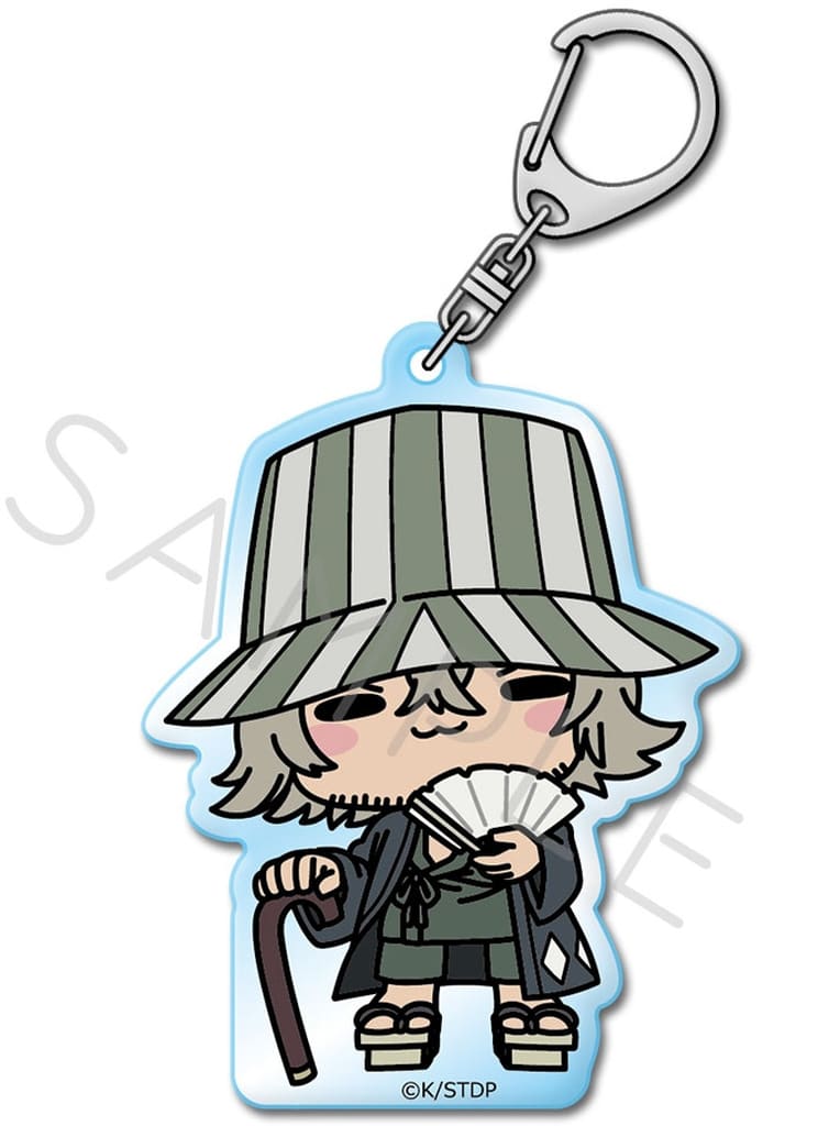 Kisuke Urahara Acrylic Keychain - Bleach: Thousand-Year Blood War (Shin-Q Innovation) - Approx. 7 x 7 cm - Pre-owned