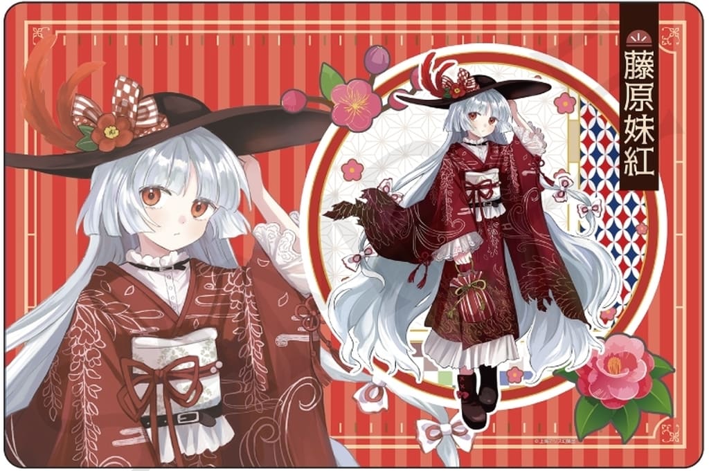 Fujiwara no Mokou Rubber Playmat High-Color-san ver. — Touhou Project Rubber Mat 40×60×0.2 cm (Pre-owned) by impact connect