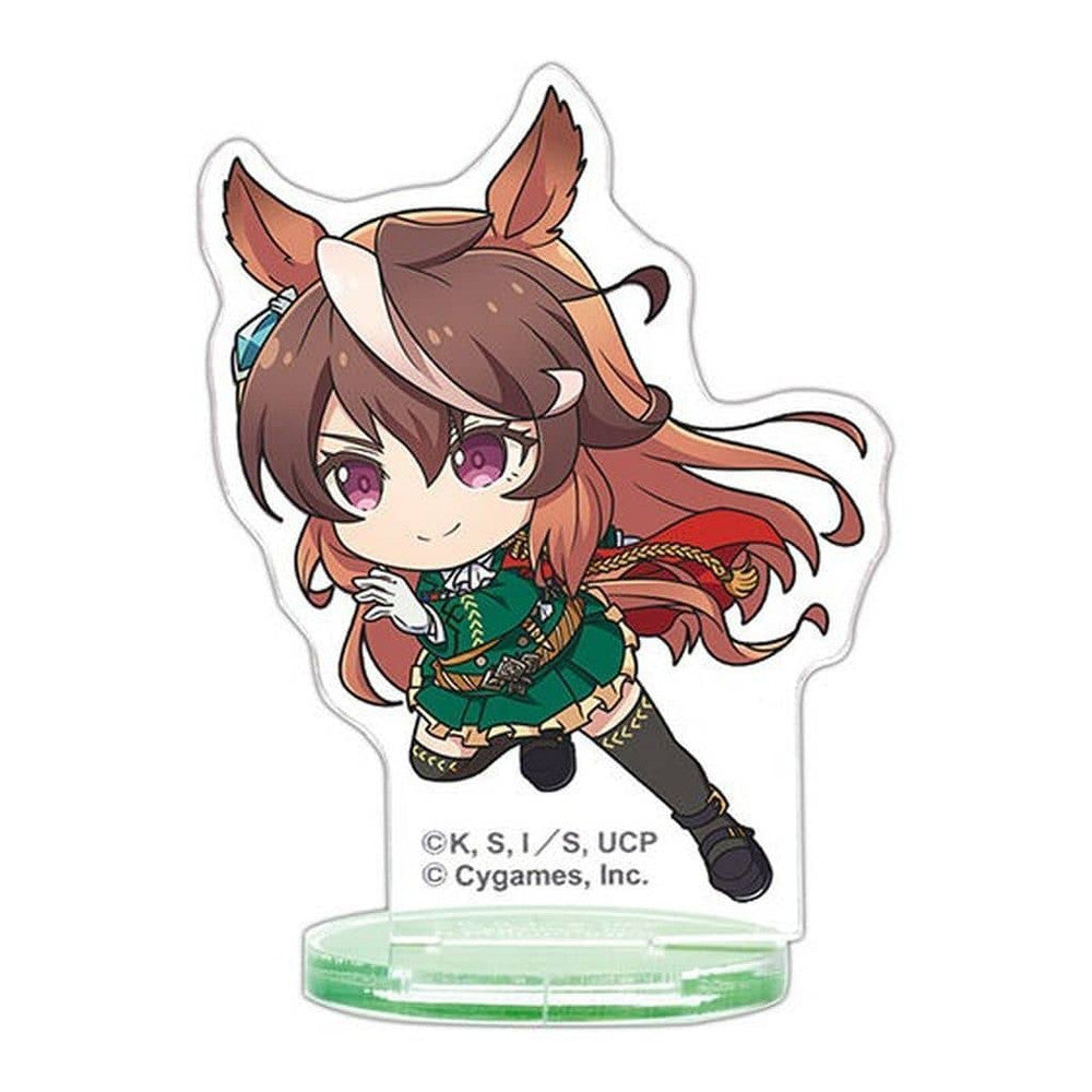 Symboli Rudolf Acrylic Stand - Umamusume: Cinderella Gray Full-Speed Run 5.5cm (Bandai)