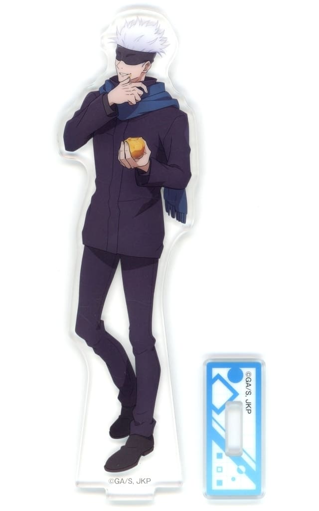 Satoru Gojo Acrylic Stand - Jujutsu Kaisen: Shibuya Incident × FamilyMart Collaboration Vol.2 (Approx. 150 mm) Pre-owned