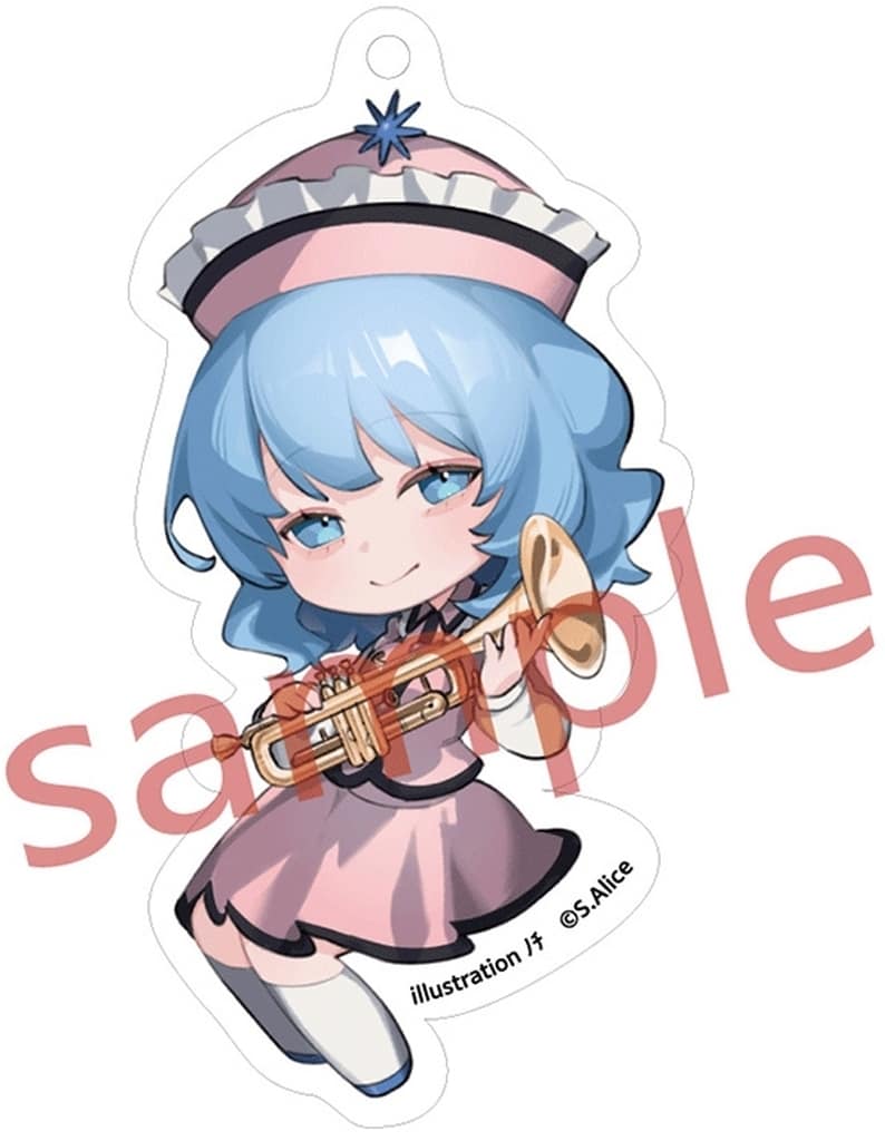 Merlin Prismriver Acrylic Keychain - Touhou Project — Charama (Approx. 8 cm) Pre-owned