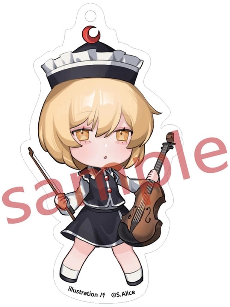 Lunasa Prismriver Nochi Acrylic Keychain - Touhou Project Charama - Approx. 8 cm (Pre-owned)