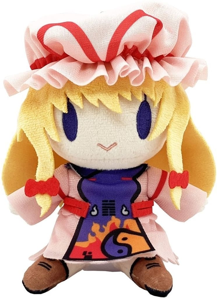 Yukari Yakumo Plush Mascot (Movic) - Touhou Project - Approx. 15 cm x 15 cm - Pre-owned