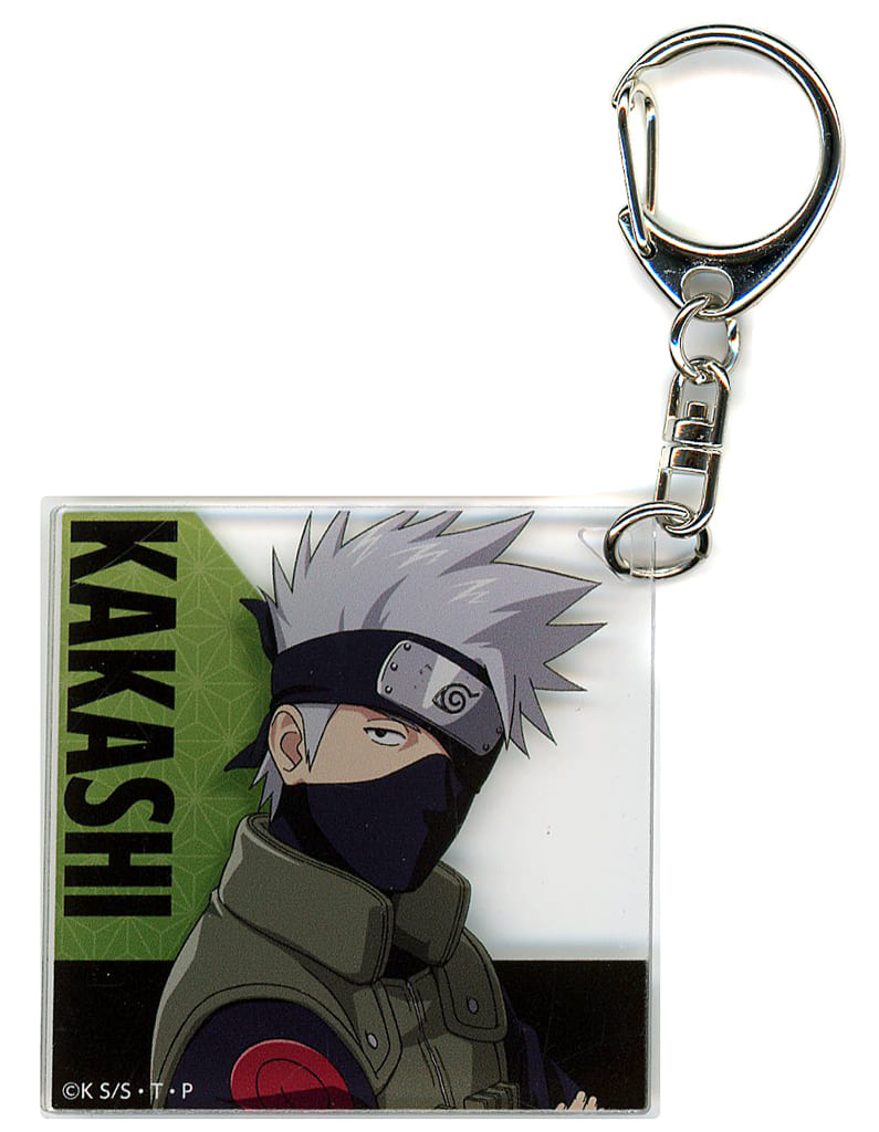 Kakashi Hatake Acrylic Keychain - Naruto Shippuden POP UP SHOP (Avengers, Approx. 55 x 55 mm)