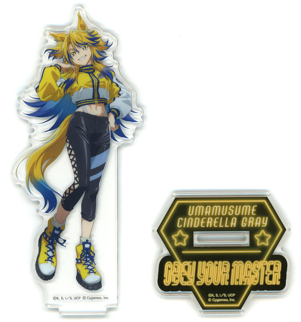 Obey Your Master Acrylic Stand - Umamusume: Cinderella Gray × Lawson Collaboration (Lawson Official, 70×150mm)